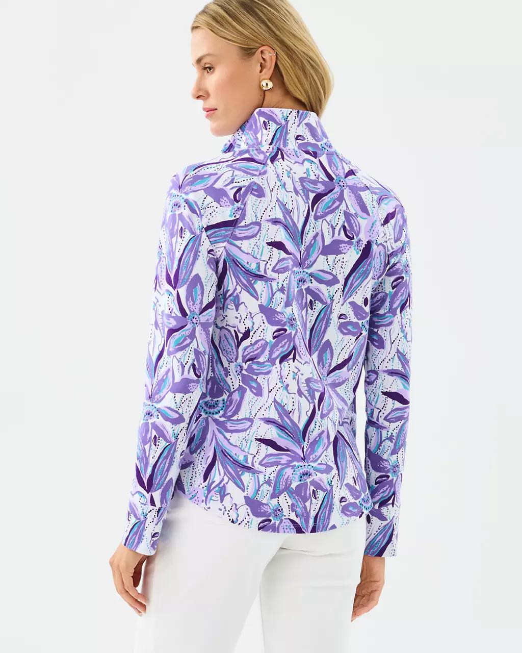 Lilly Pulitzer - UPF 50+ Skipper Popover - Tropicalia Purple