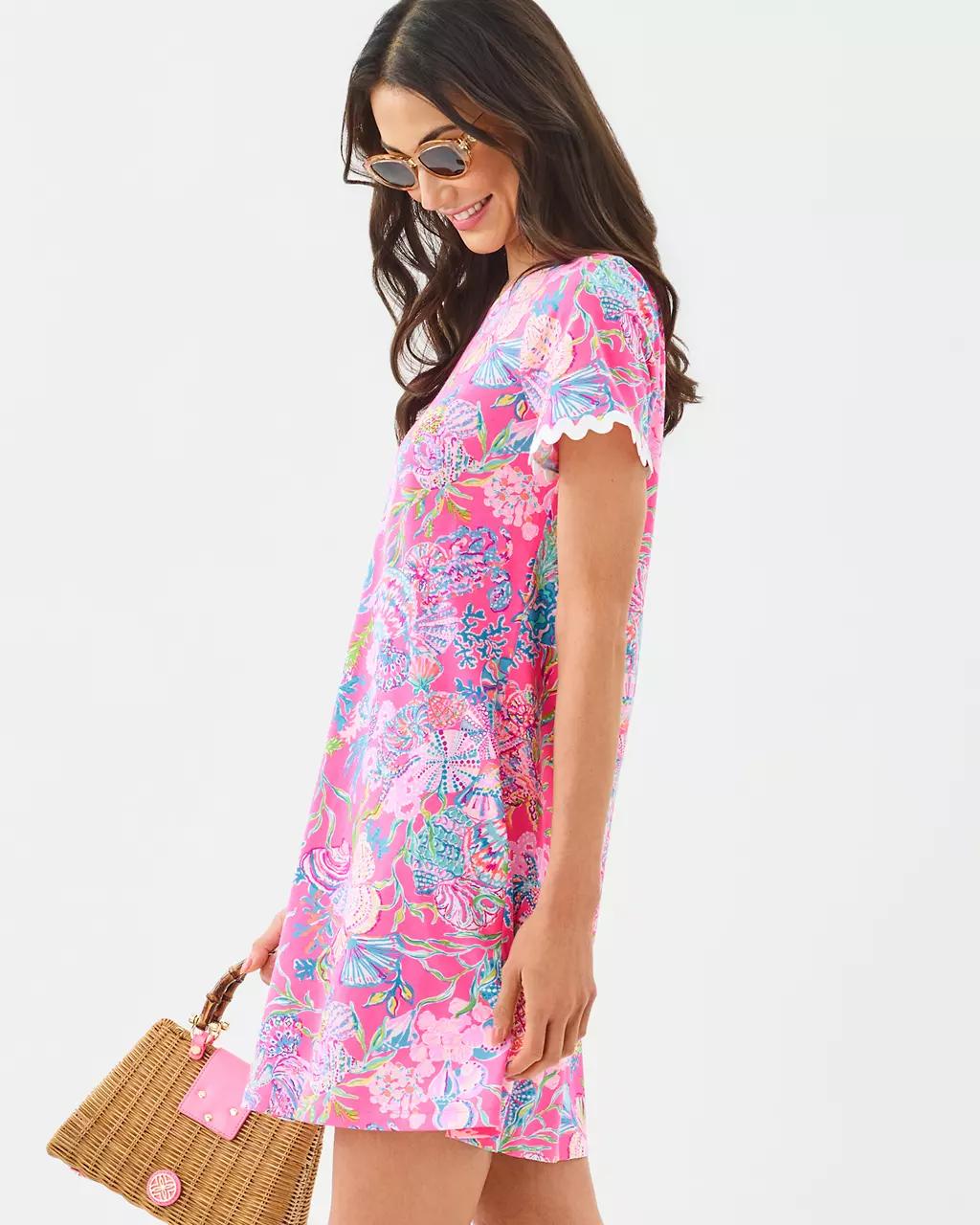 Lilly Pulitzer - Cody Short Sleeve Dress - Pink Isle