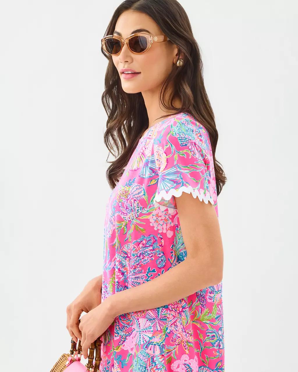 Lilly Pulitzer - Cody Short Sleeve Dress - Pink Isle