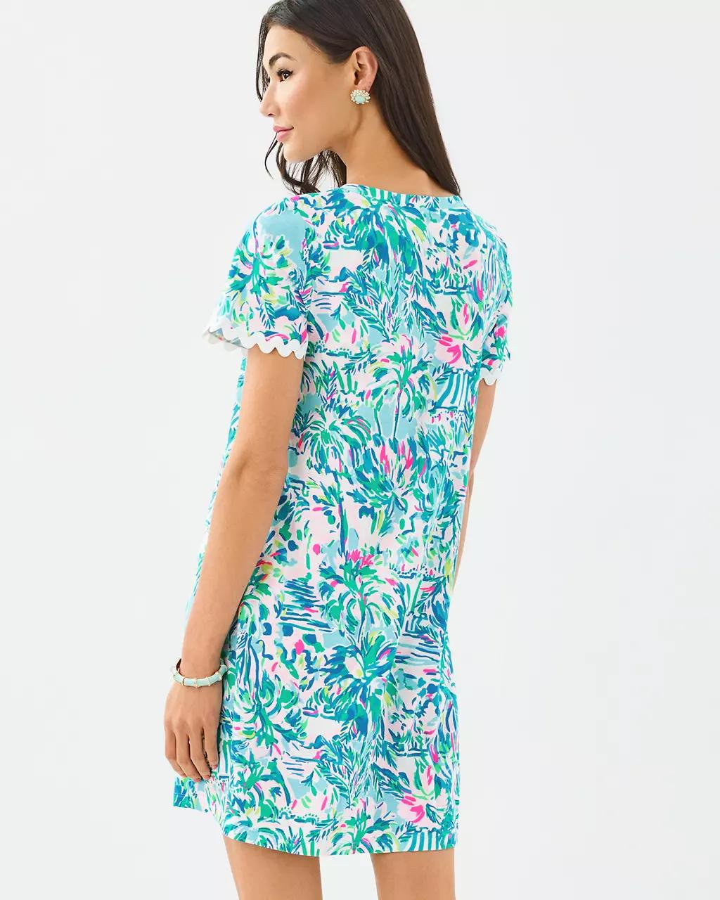 Lilly Pulitzer - Cody Short Sleeve Dress - Blue Ibiza