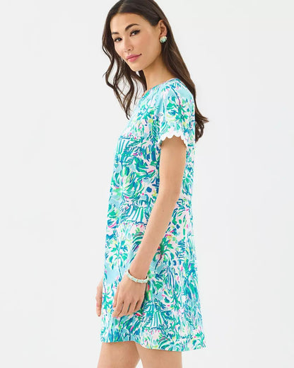 Lilly Pulitzer - Cody Short Sleeve Dress - Blue Ibiza