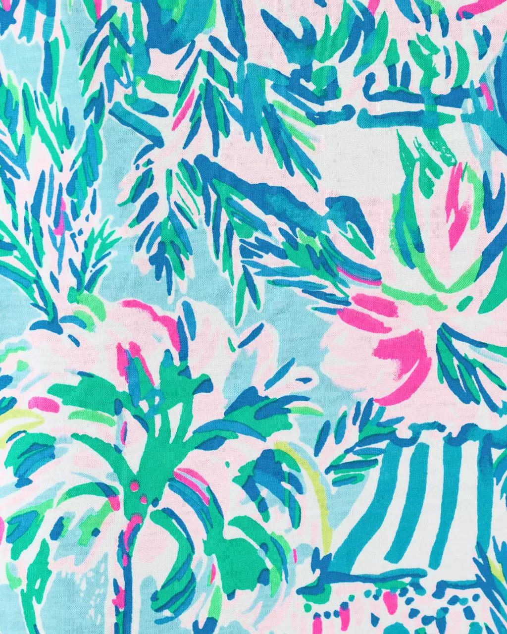 Lilly Pulitzer - Cody Short Sleeve Dress - Blue Ibiza