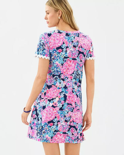 Lilly Pulitzer - Cody Short Sleeve Dress - High Tide Navy