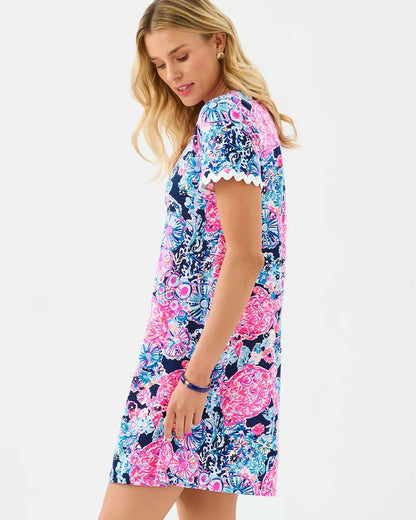 Lilly Pulitzer - Cody Short Sleeve Dress - High Tide Navy