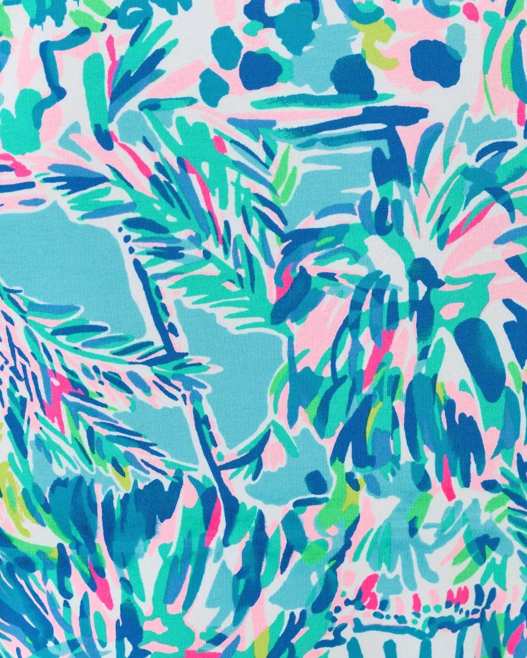 Lilly Pulitzer - UPF 50+ Skipper Popover - Blue Ibiza