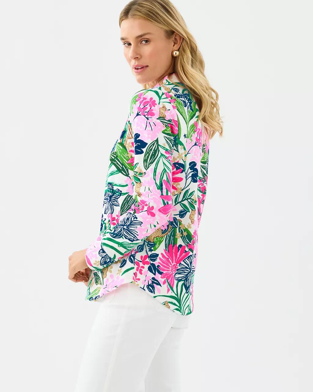 Lilly Pulitzer - UPF 50+ Leona Zip-Up Jacket - Multi