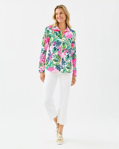 Lilly Pulitzer - UPF 50+ Leona Zip-Up Jacket - Multi