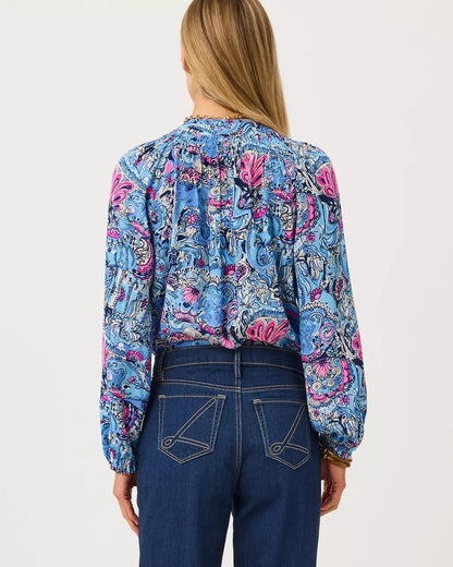 Lilly Pulitzer - Elsa Silk Top - Multi