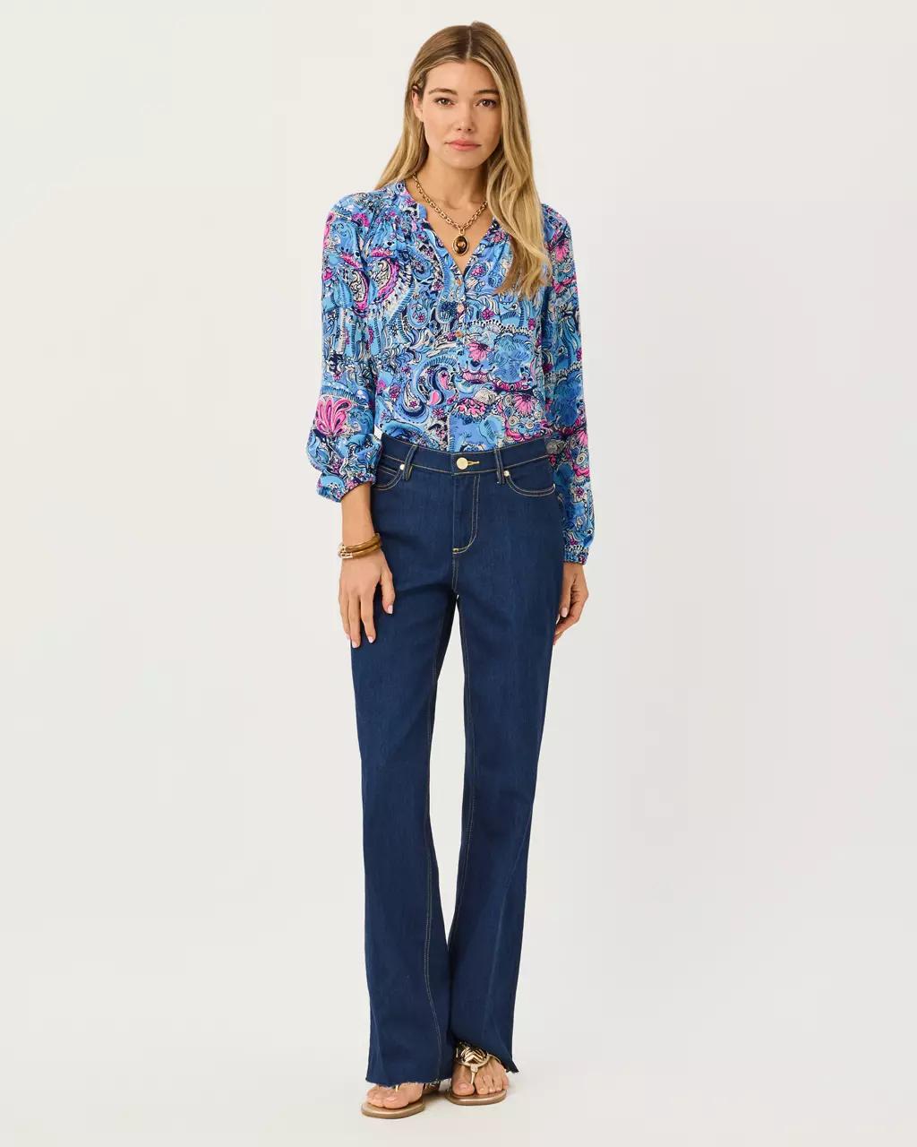 Lilly Pulitzer - Elsa Silk Top - Multi