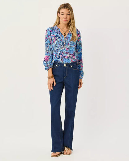 Lilly Pulitzer - Elsa Silk Top - Multi