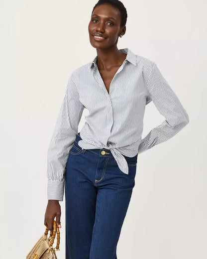 Lilly Pulitzer - The Tie Lilly Shirt - Low Tide Navy