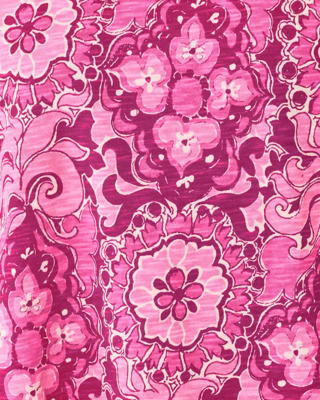 Lilly Pulitzer - Etta Scoop Neck Top - Pink Aster