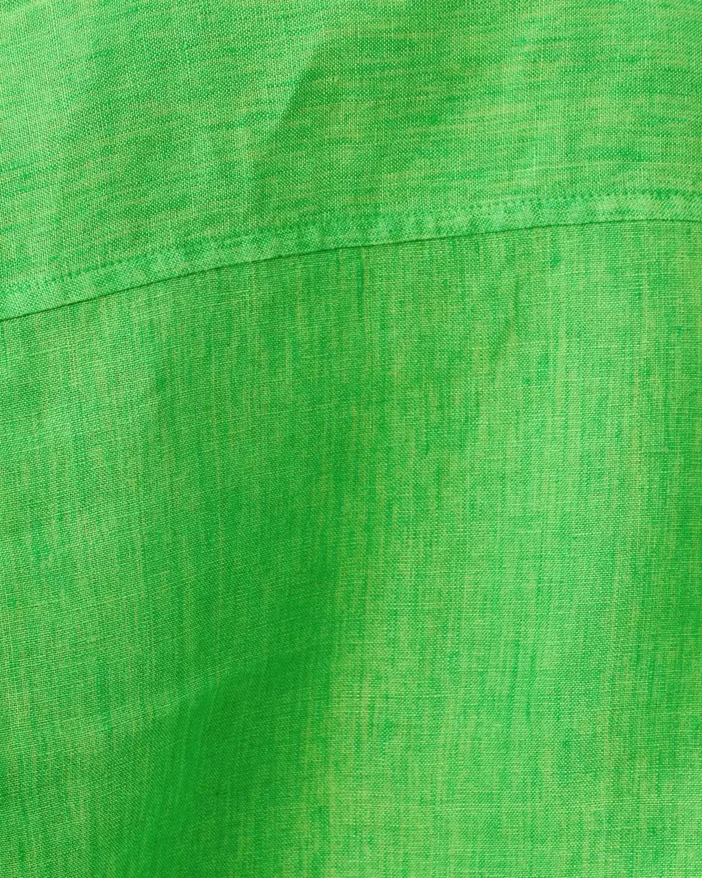 Lilly Pulitzer - Sea View Linen Button Down Shirt - Ivy Green X Chateau Green
