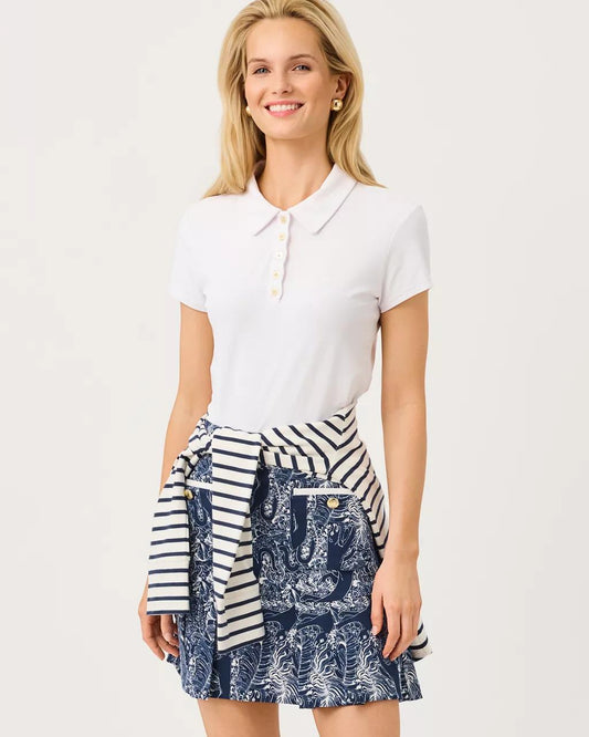 Lilly Pulitzer - UPF 50+ Luxletic Luisa Skort - Low Tide Navy