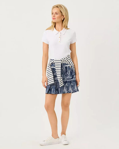 Lilly Pulitzer - UPF 50+ Luxletic Luisa Skort - Low Tide Navy