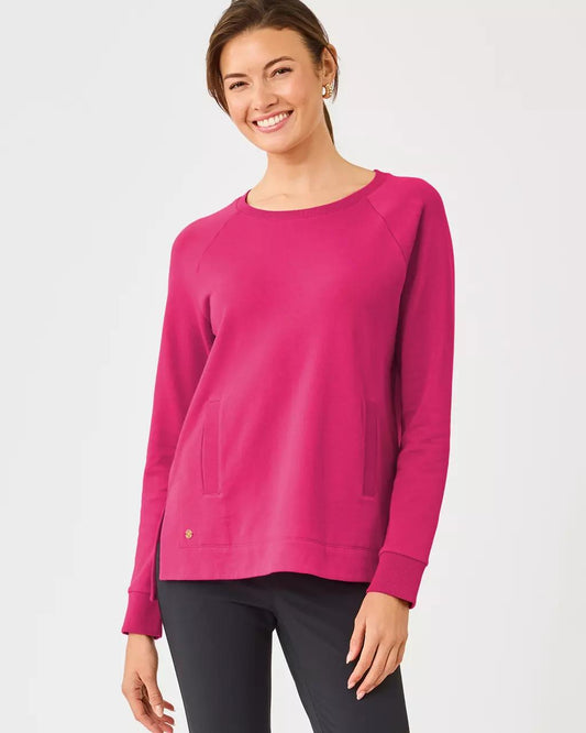 Lilly Pulitzer - New Beach Comber Pullover - Berry Bouquet