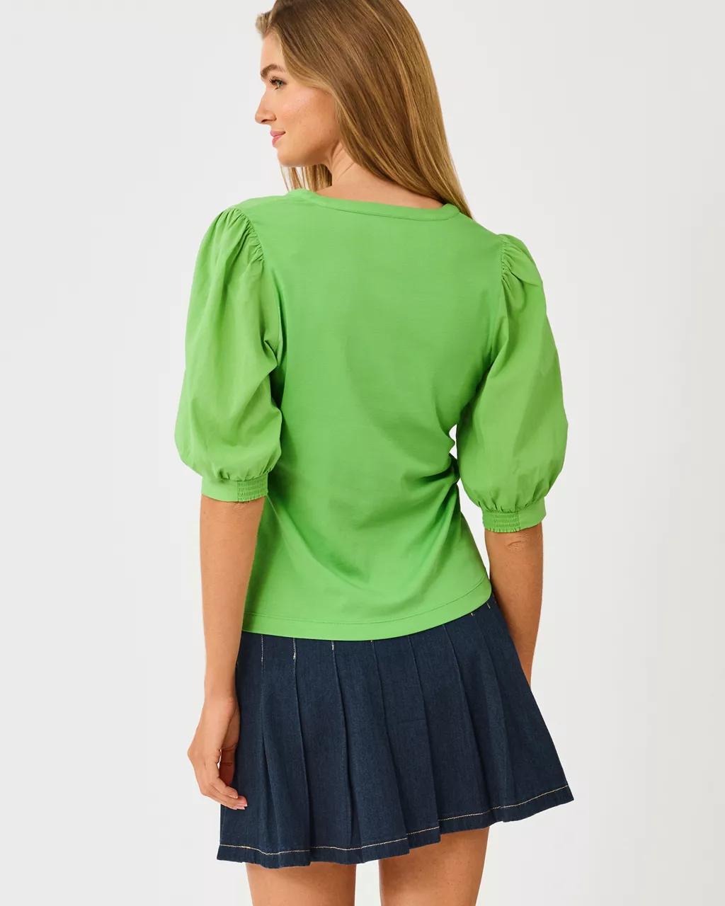 Lilly Pulitzer - Ronson Knit Top - Chateau Green
