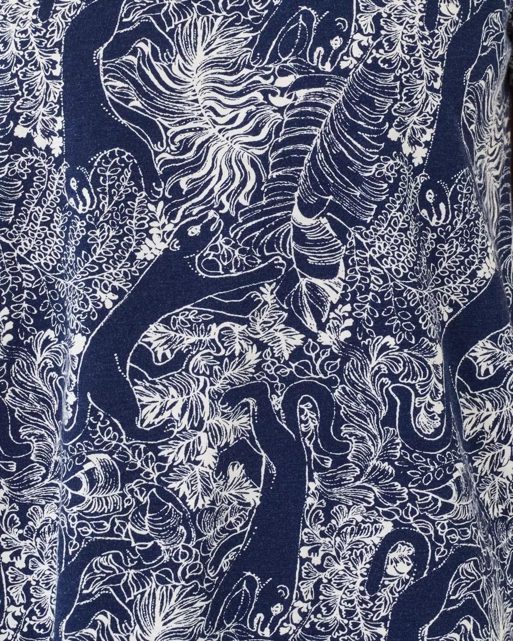 Lilly Pulitzer - Etta Scoop Neck Top - Low Tide Navy
