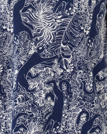 Lilly Pulitzer - Etta Scoop Neck Top - Low Tide Navy