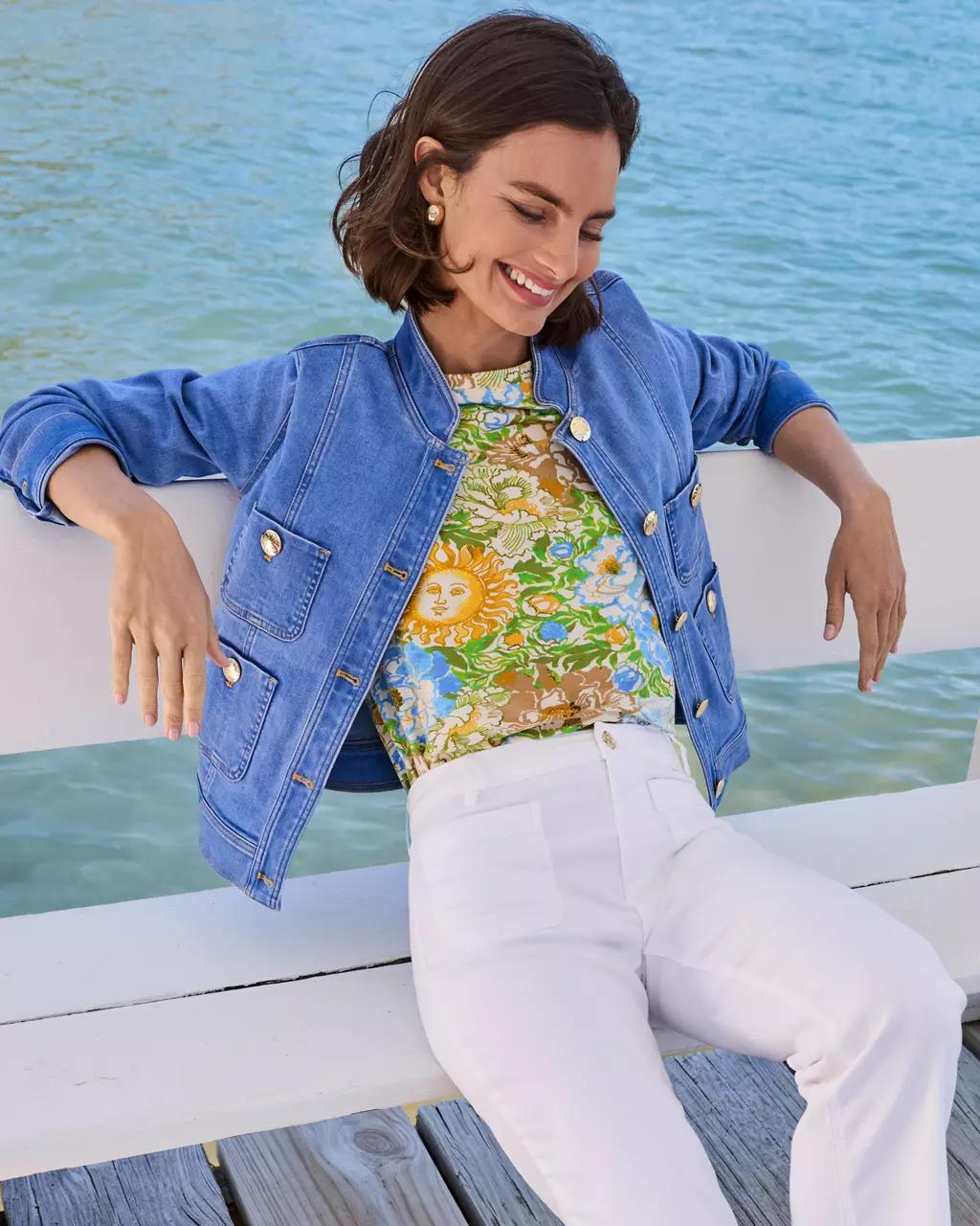 Lilly Pulitzer - Key West Top - Rutabaga