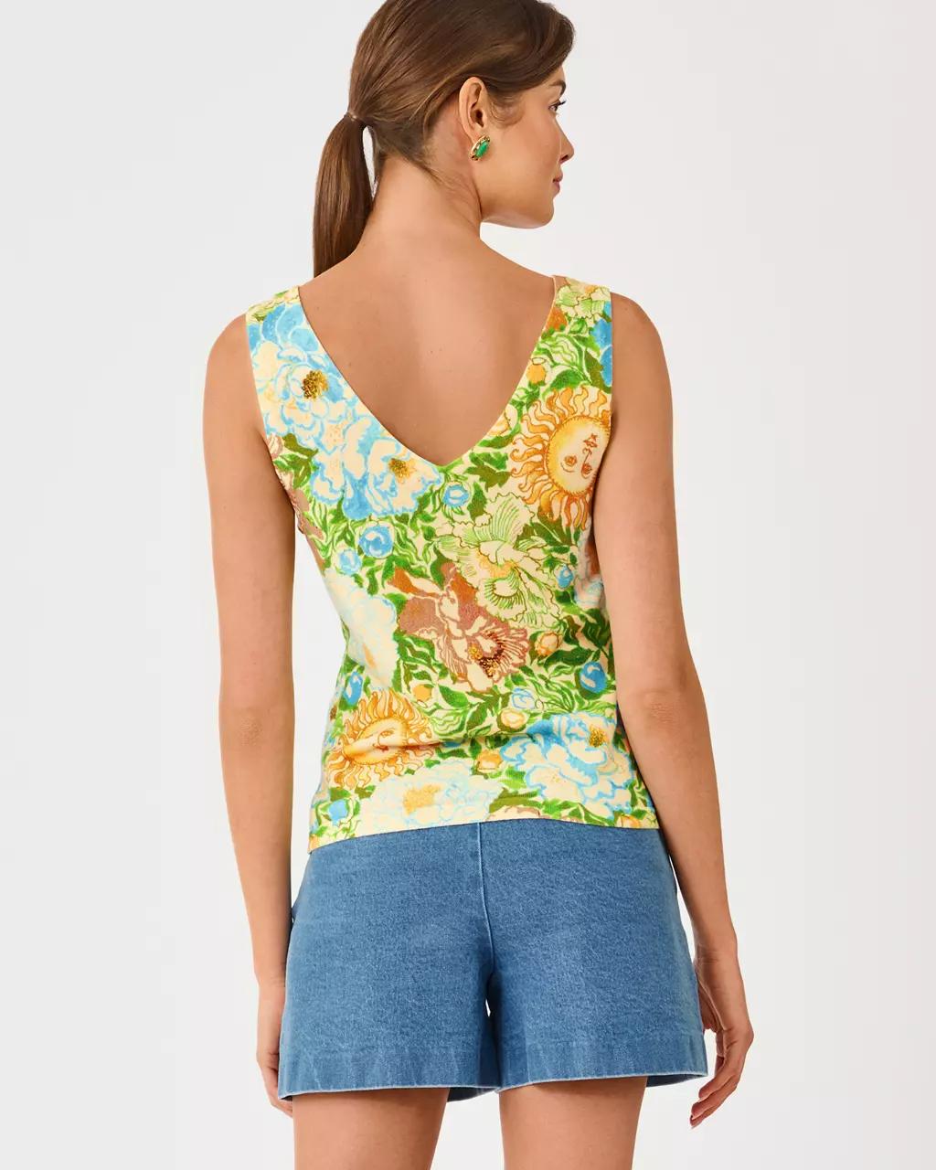 Lilly Pulitzer - Pollyanne Sweater Tank - Rutabaga