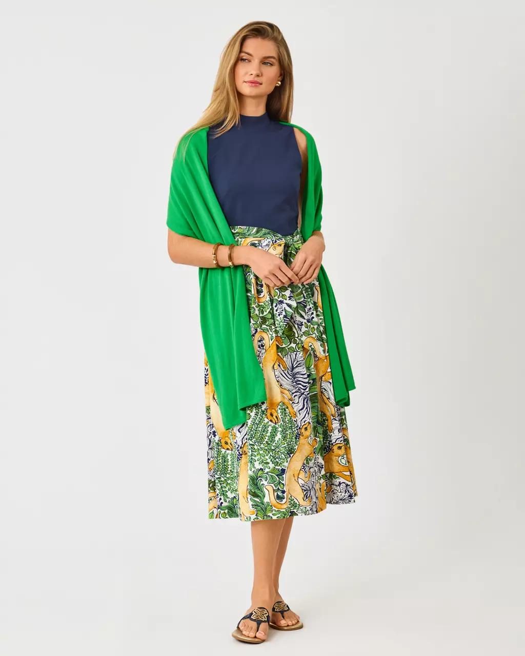 Lilly Pulitzer - Lanelle Wrap - Ivy Green