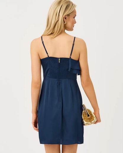 Lilly Pulitzer - Delila Dress - Low Tide Navy