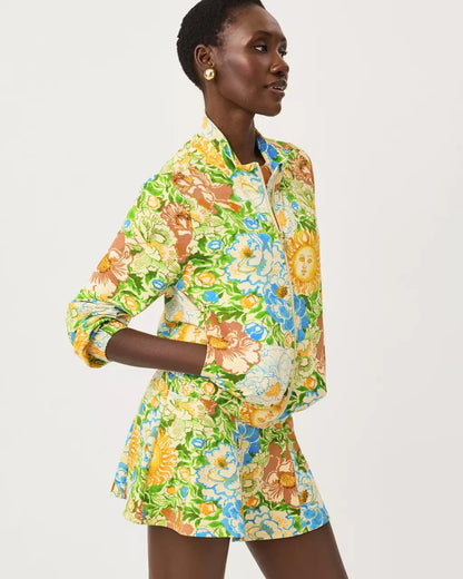 Lilly Pulitzer - UPF 50+ Luxletic Aegean Jacket - Rutabaga