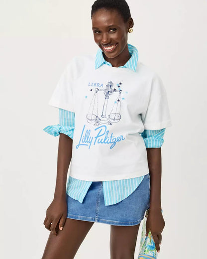 Lilly Pulitzer - Stella Zodiac Knit Top - Multi