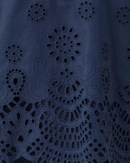 Lilly Pulitzer - Mialeigh Top - Low Tide Navy