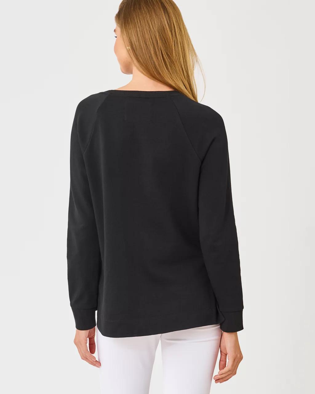 Lilly Pulitzer - New Beach Comber Pullover - Noir