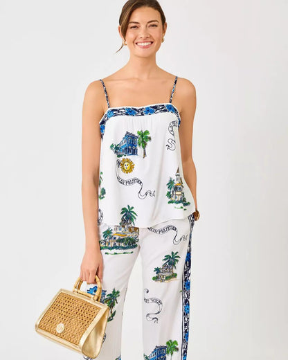 Lilly Pulitzer - Jamo Sleeveless Top - Coconut