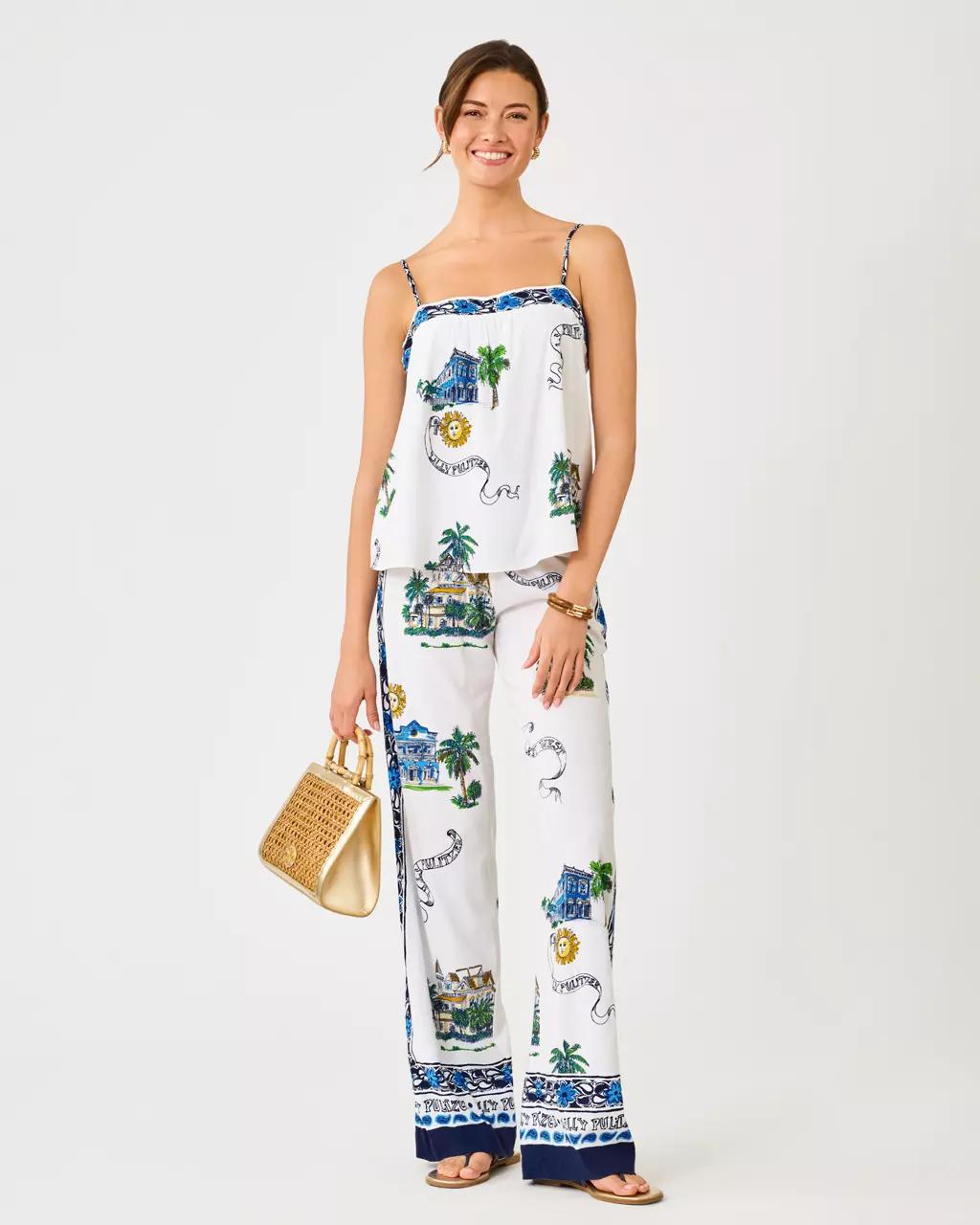 Lilly Pulitzer - Jamo Sleeveless Top - Coconut