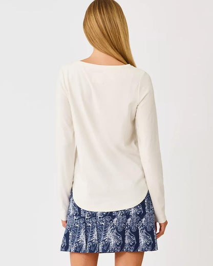 Lilly Pulitzer - Luxletic Affirmation Pullover - Coconut