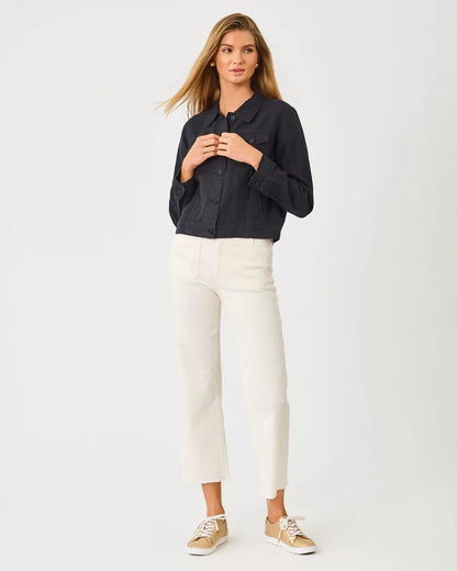 Lilly Pulitzer - Seaspray Linen Jacket - Noir X Noir