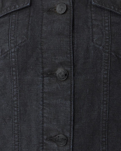 Lilly Pulitzer - Seaspray Linen Jacket - Noir X Noir