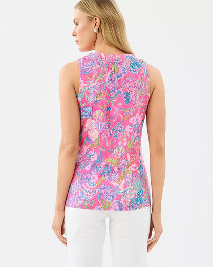 Lilly Pulitzer - Essie Tank Top - Pink Isle