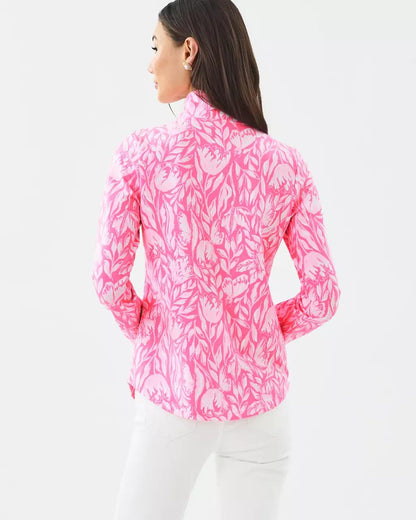 Lilly Pulitzer - UPF 50+ Leona Zip-Up Jacket - Rousseau Pink