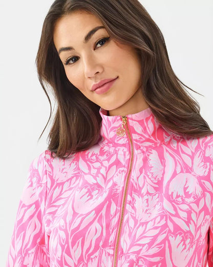 Lilly Pulitzer - UPF 50+ Leona Zip-Up Jacket - Rousseau Pink