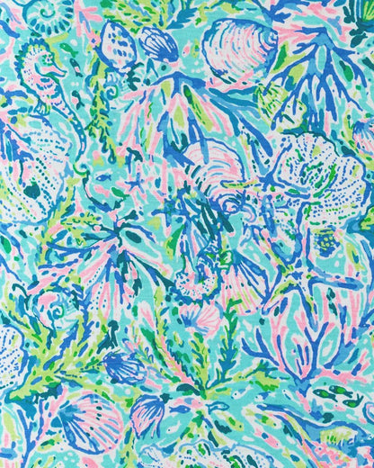 Lilly Pulitzer - Cody Short Sleeve Dress - Surf Blue