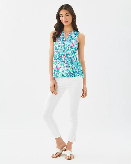Lilly Pulitzer - Essie Tank Top - Blue Ibiza