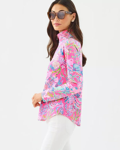 Lilly Pulitzer - UPF 50+ Skipper Popover - Pink Isle