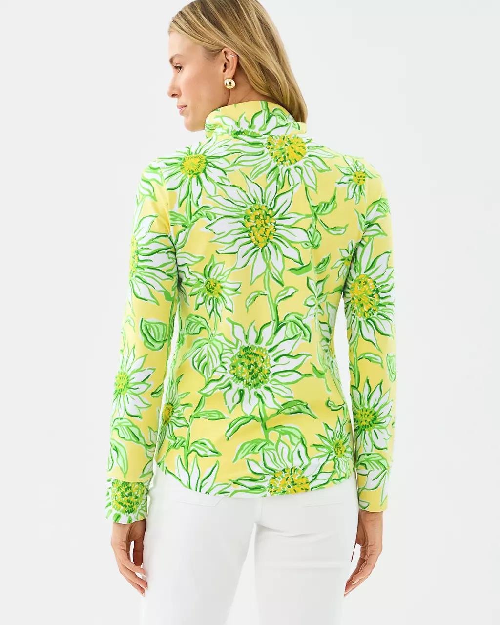 Lilly Pulitzer - UPF 50+ Leona Zip-Up Jacket - Limoncello