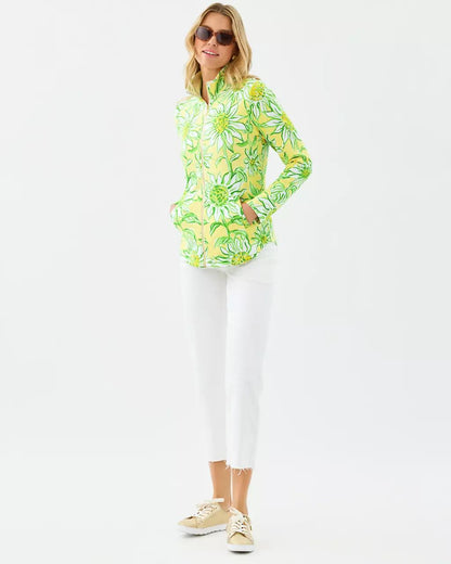 Lilly Pulitzer - UPF 50+ Leona Zip-Up Jacket - Limoncello