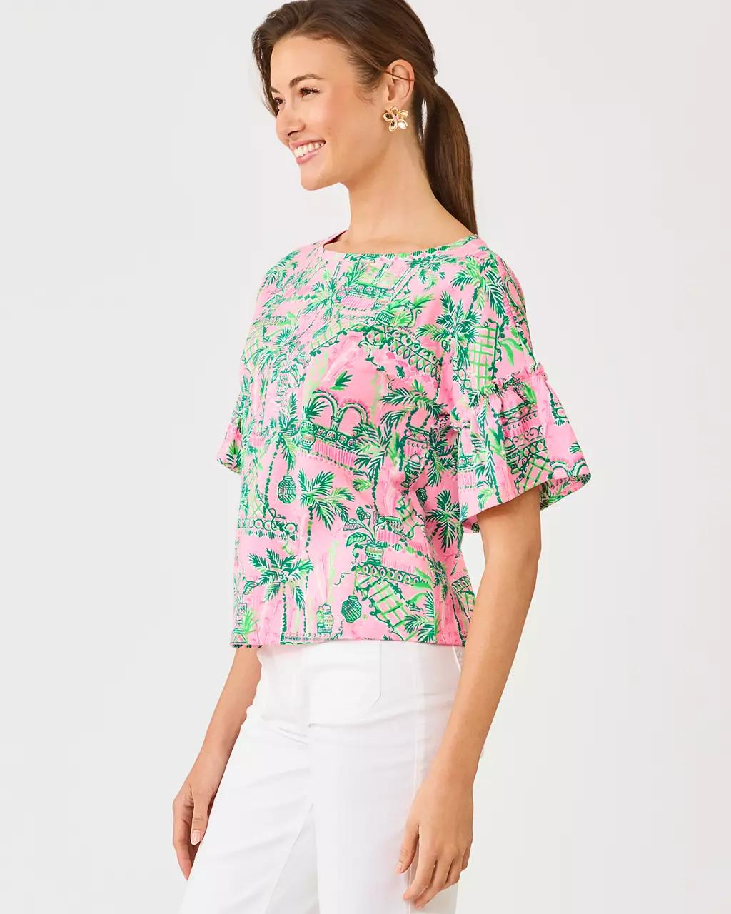 Lilly Pulitzer - Ziva Top - Mandevilla Baby