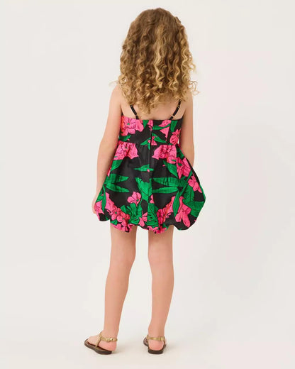Lilly Pulitzer - Girls Mini Bowman Jacquard Dress - Noir