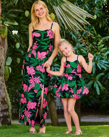 Lilly Pulitzer - Girls Mini Bowman Jacquard Dress - Noir