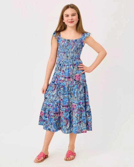Lilly Pulitzer - Girls Mini Jilly Midi Dress - Multi