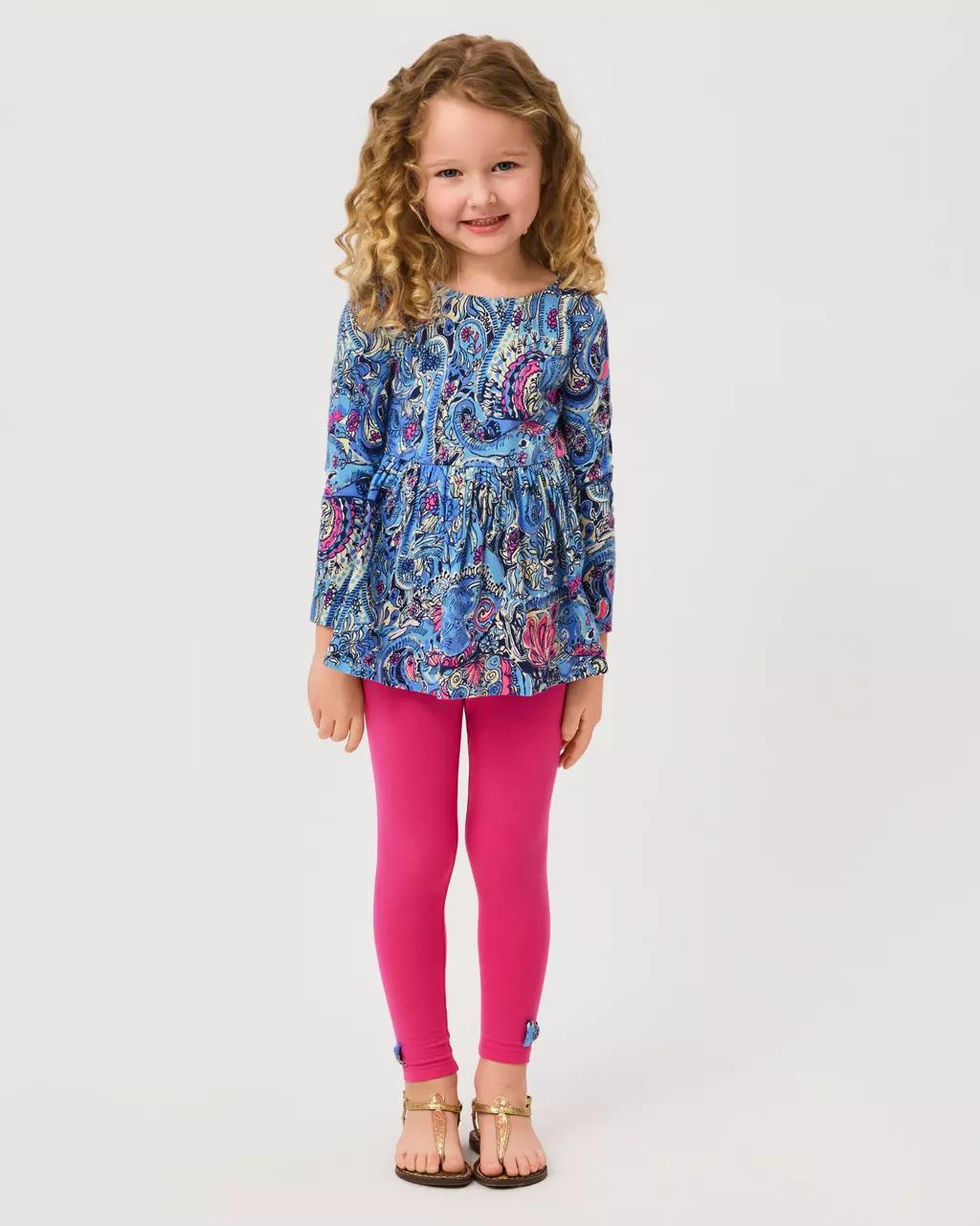 Lilly Pulitzer - Girls Adella Tunic & Legging Set - Multi