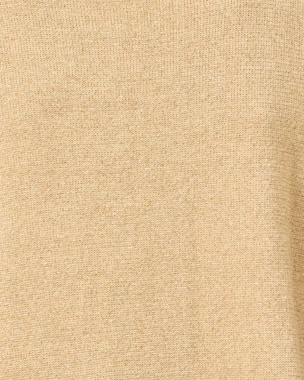Lilly Pulitzer - Girls Mini Amalia Cardigan - Wicker Tan Metallic